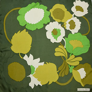 08 LaCroixaucoq antiquites Foulard- christian Dior estimation achat