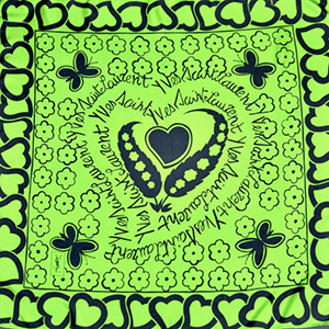13 LaCroixaucoq antiquites Foulard- Yves Saint Laurent estimation achat