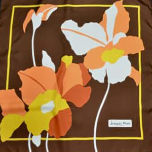 39 LaCroixaucoq antiquites Foulard Jacques Heim estimation achat