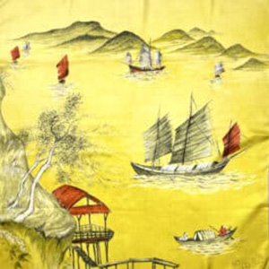43 LaCroixaucoq antiquites Foulard Maggy Rouff estimation achat
