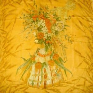 56 LaCroixaucoq antiquites Foulard Henri a la pensee estimation achat